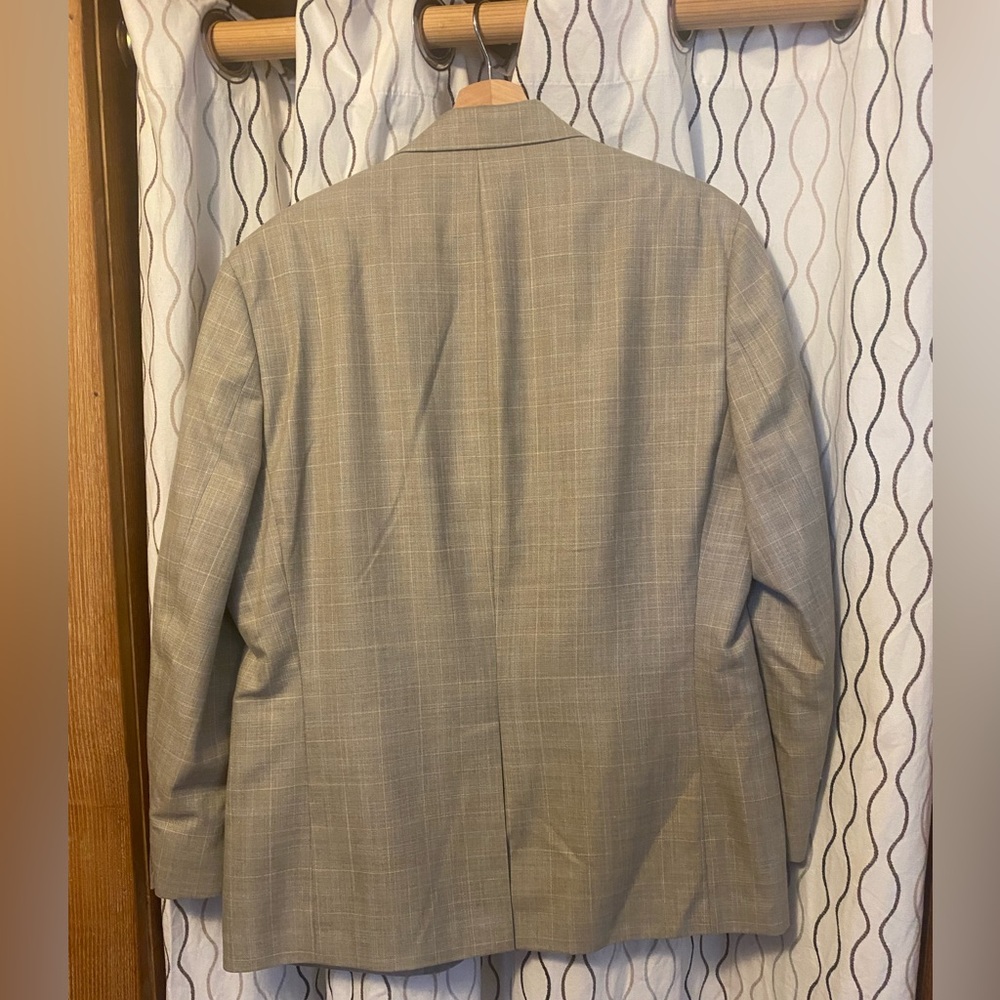 Chaps beige blazer 42 R - Picture 2 of 5